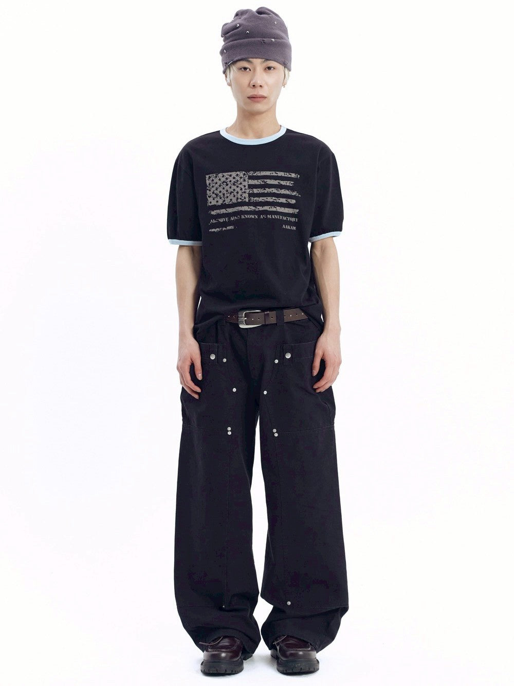 【AAKAM】Star-Spangled Ringer Top
