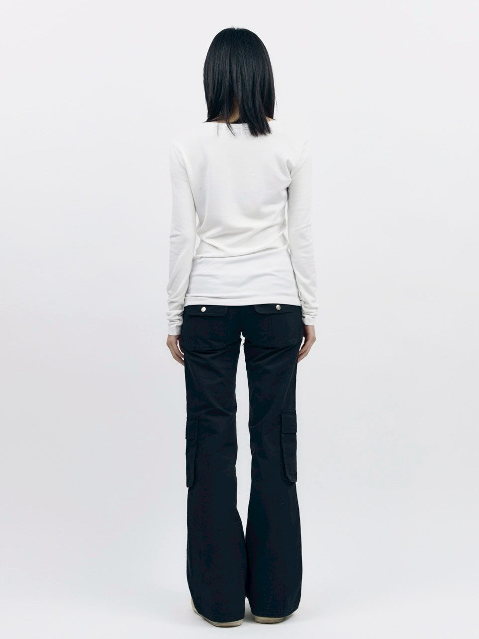 【AAKAM】Cross Patch Long Sleeve