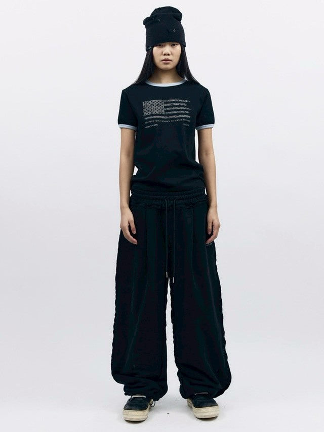【AAKAM】Star-Spangled Ringer Top