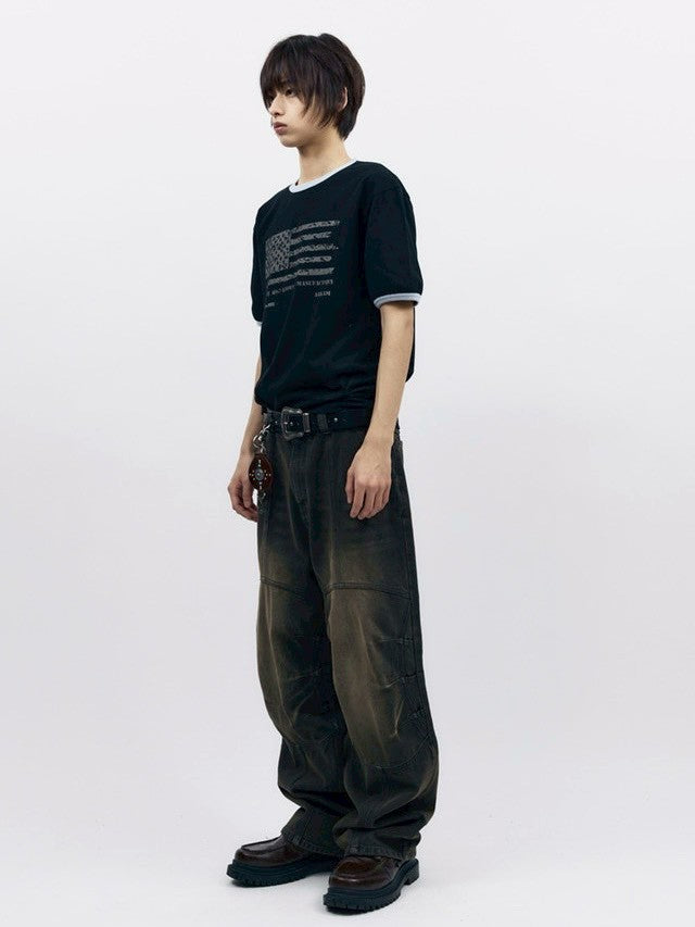 【AAKAM】Star-Spangled Ringer Top