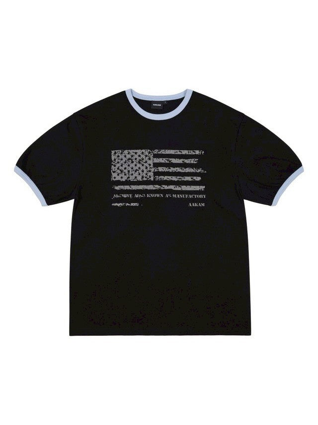 【AAKAM】Star-Spangled Ringer Top