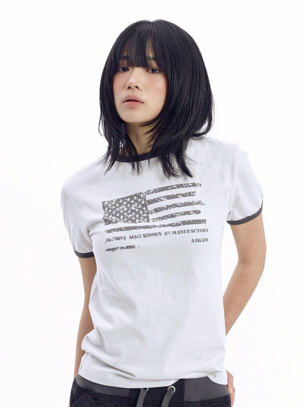【AAKAM】Star-Spangled Ringer Top