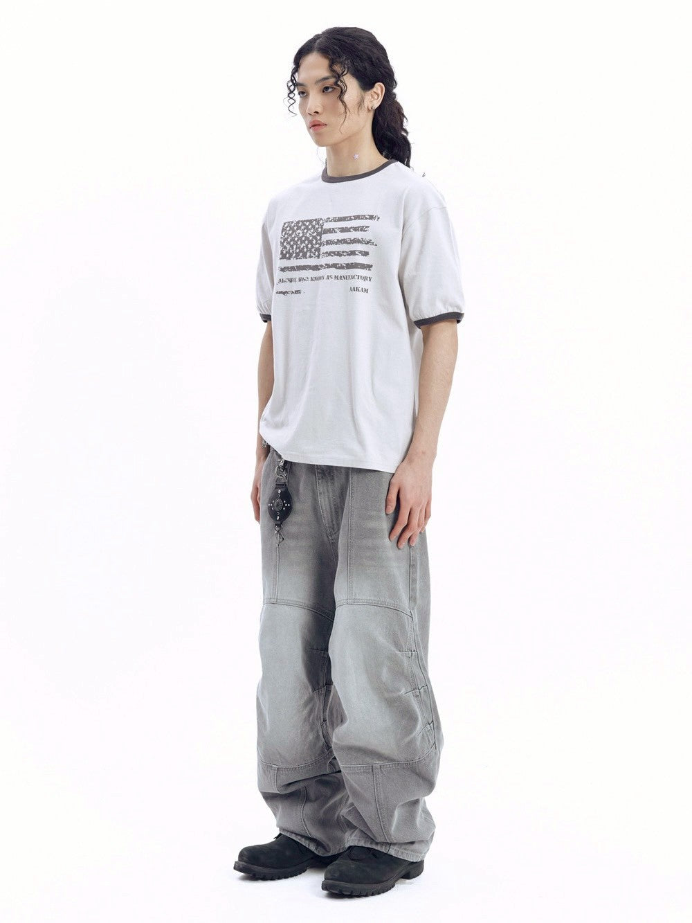 【AAKAM】Star-Spangled Ringer Top