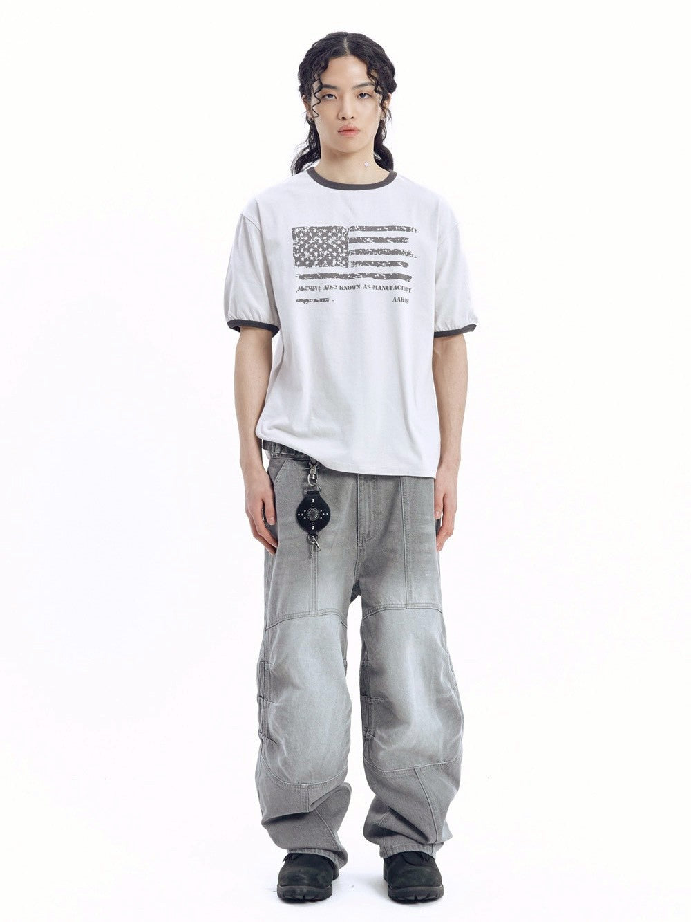 【AAKAM】Star-Spangled Ringer Top