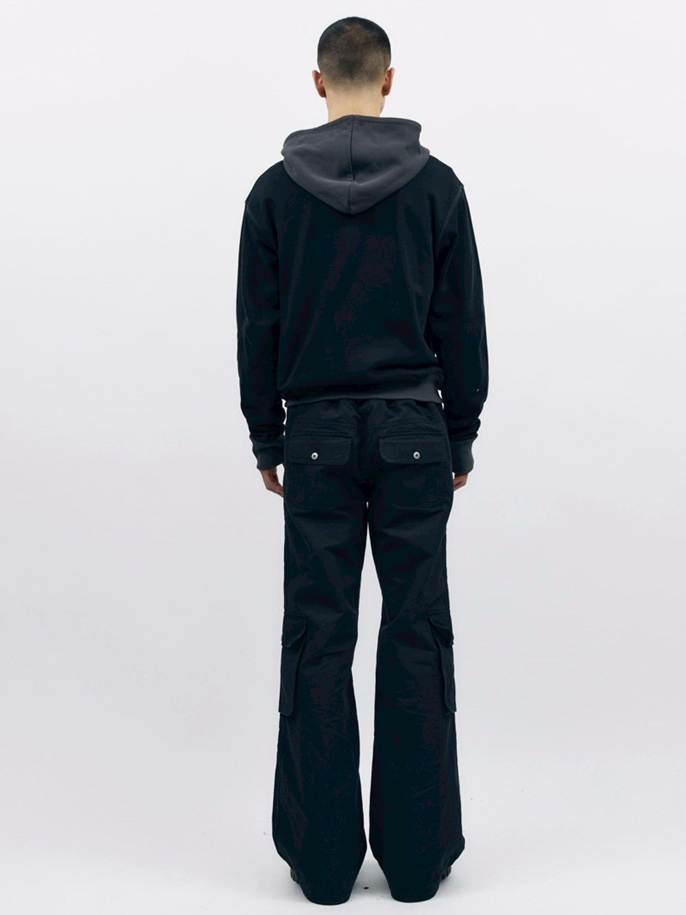【AAKAM】Star-Spangled Zip-Up hoodie