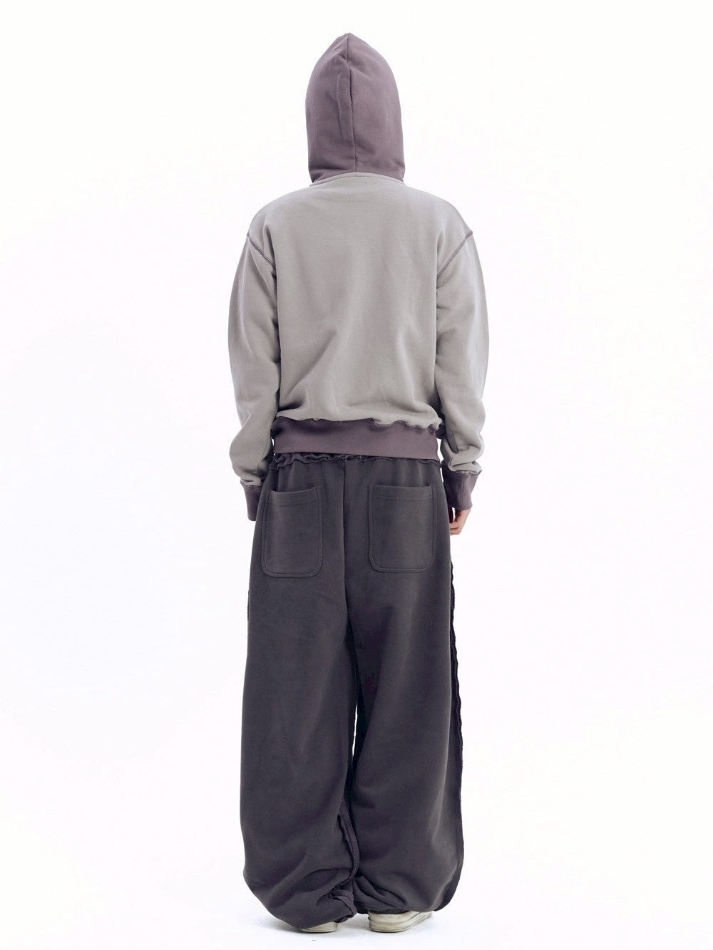 【AAKAM】Star-Spangled Zip-Up hoodie