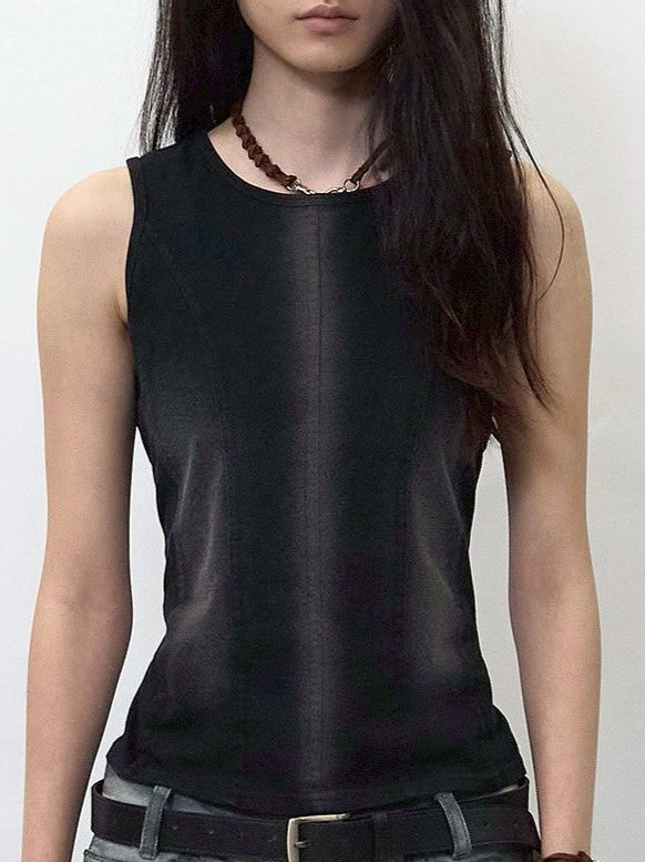 【BLR BLUER】Vintage Washing Sleeveless