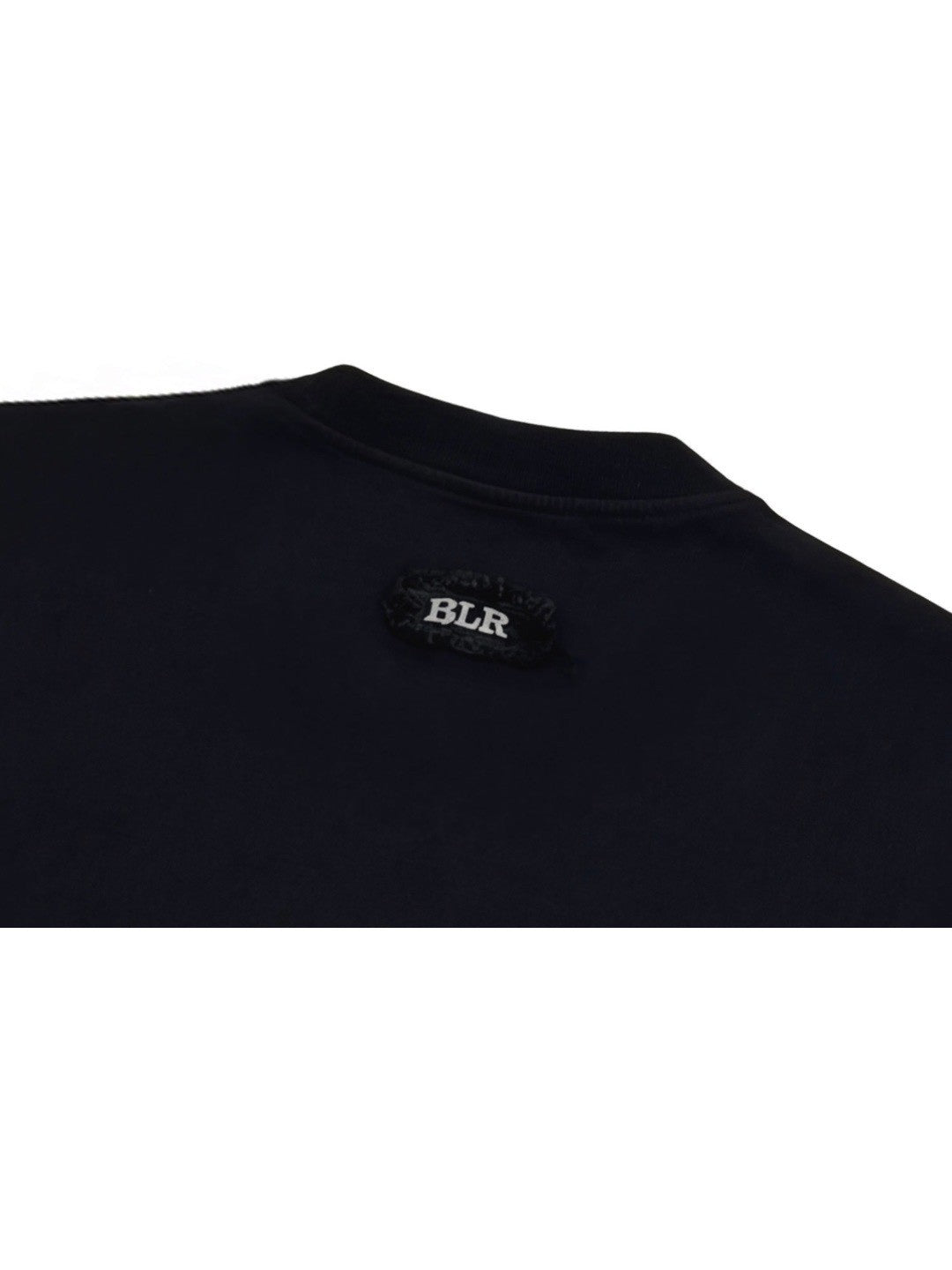 【BLR BLUER】Low-Cut Patch Logo T-Shrits