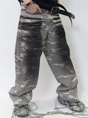 【BLR BLUER】Faded Camo Carpenter Pants