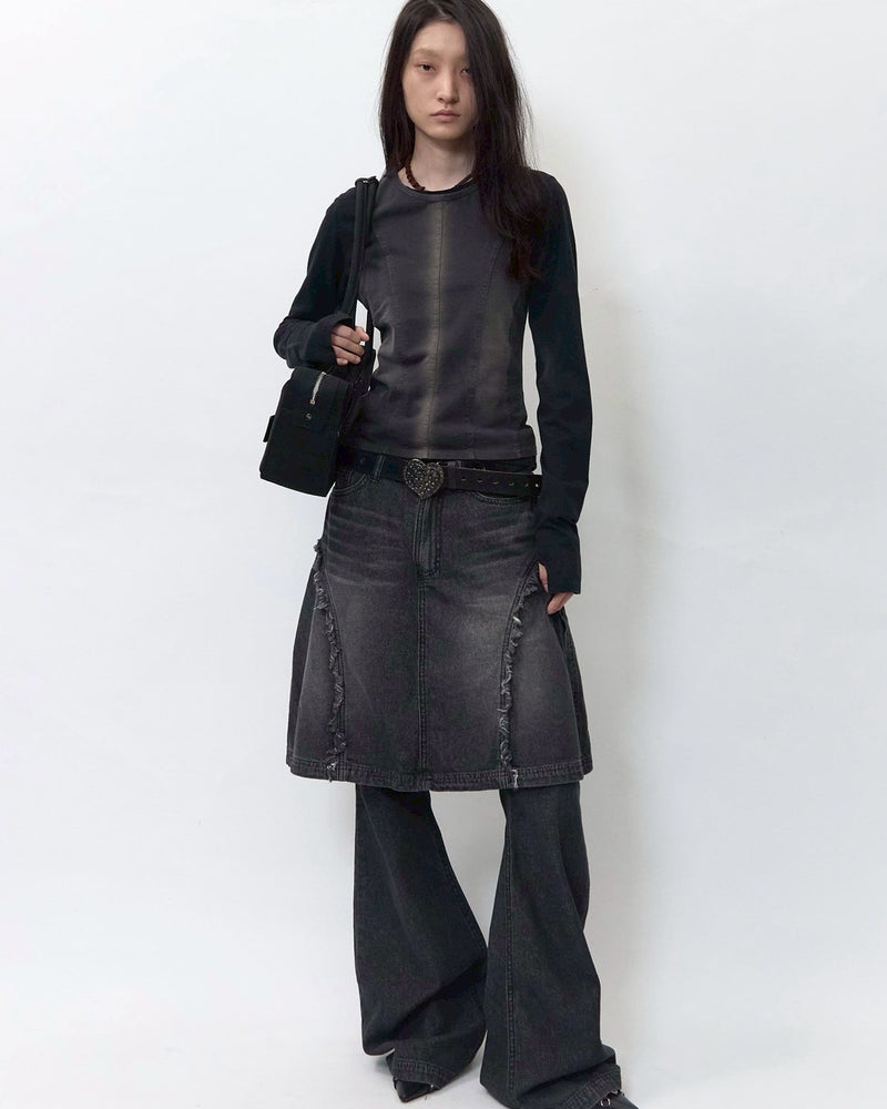 【BLR BLUER】Vintage Washing Sleeveless