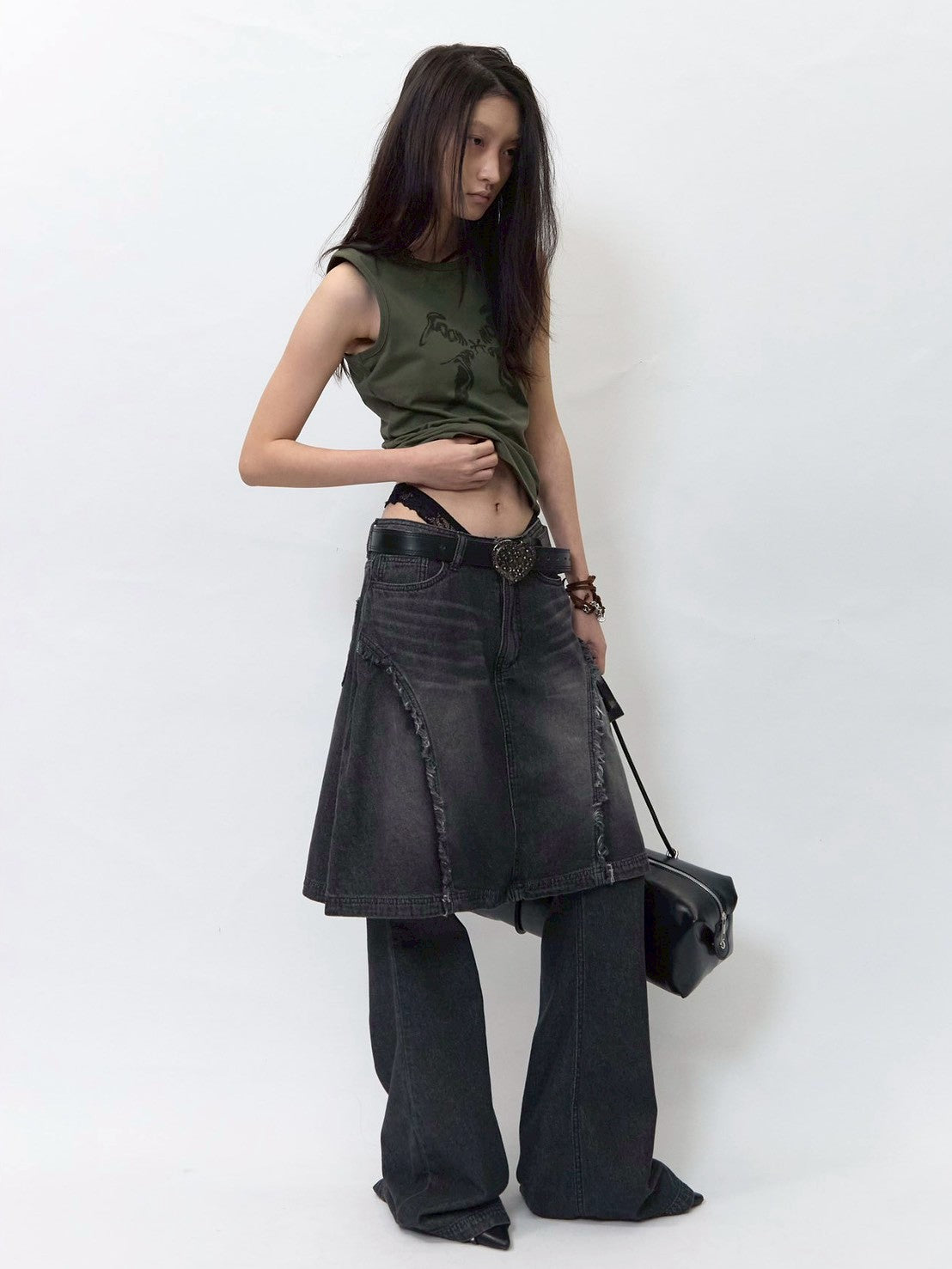 【BLR BLUER】Room of Echoes Lettering Sleeveless