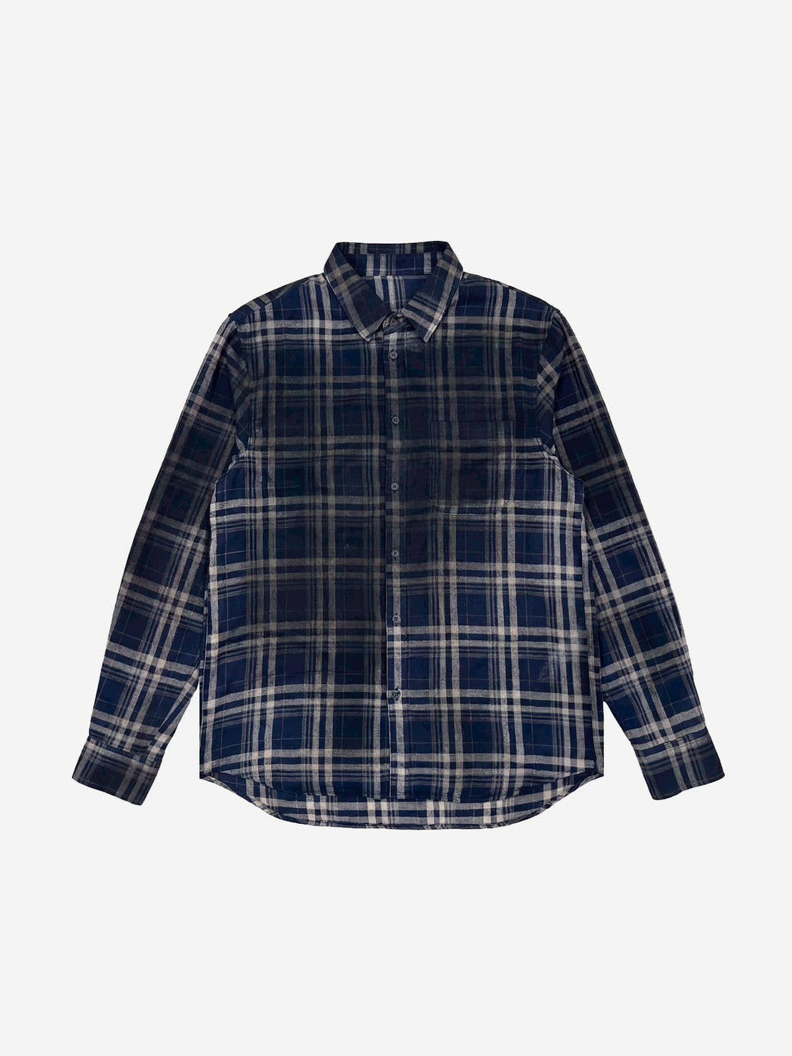 【BLR BLUER】Vintage Faded Check Shirt