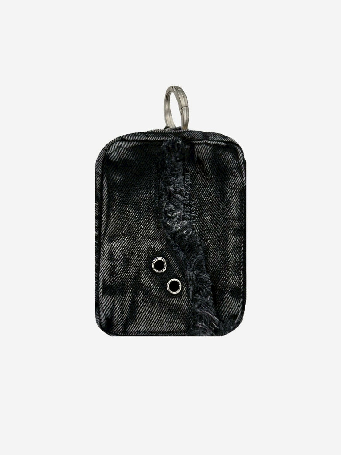 【BLR BLUER】Curved Flap Denim Coin Pocket