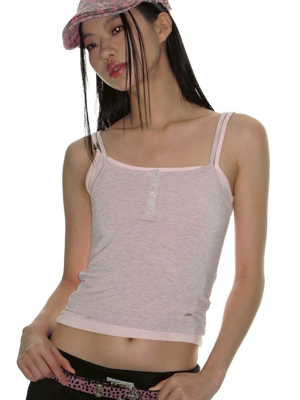 【CRANK】METAL STRAP SLEEVELESS SET