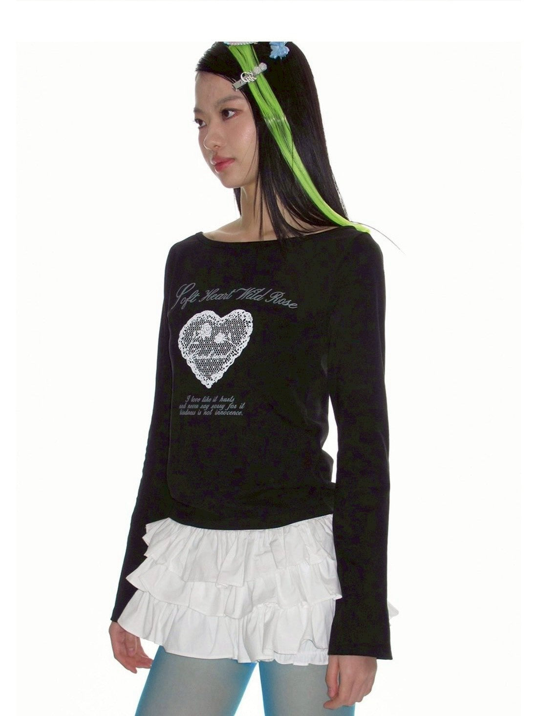 【CRANK】TIERED MICRO SKIRT PANTS