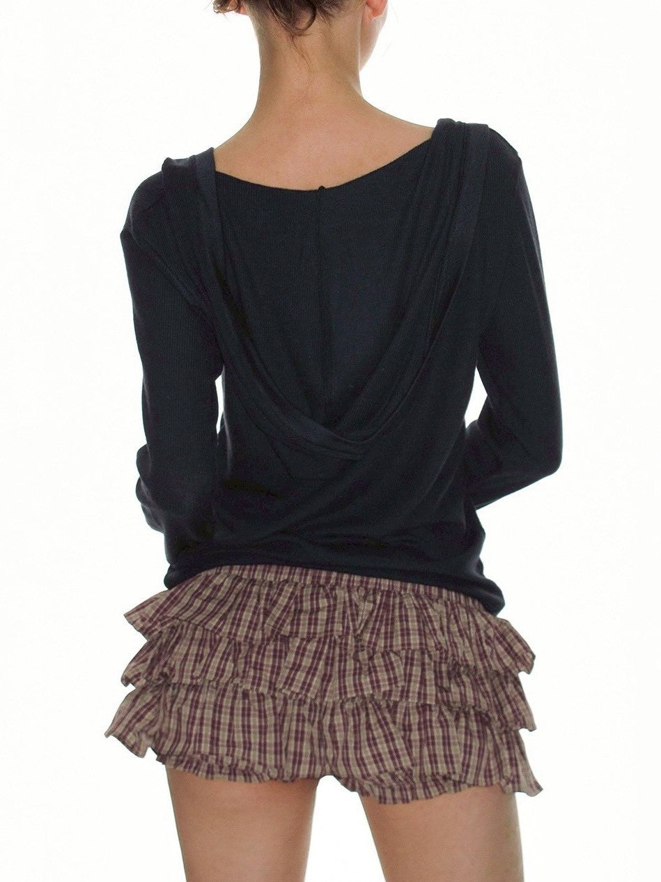 【CRANK】TIERED MICRO SKIRT PANTS