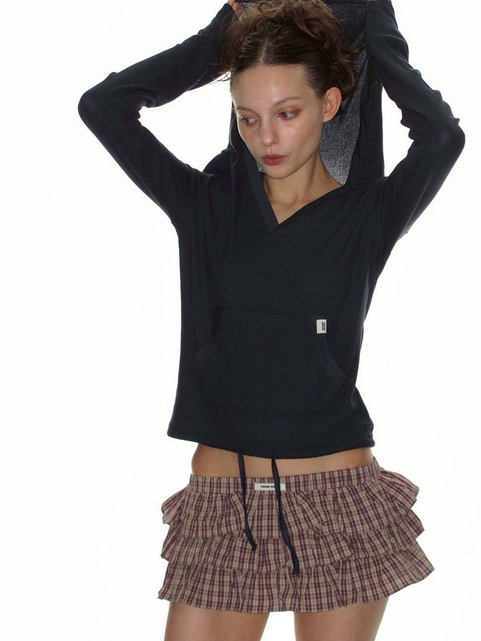 【CRANK】TIERED MICRO SKIRT PANTS