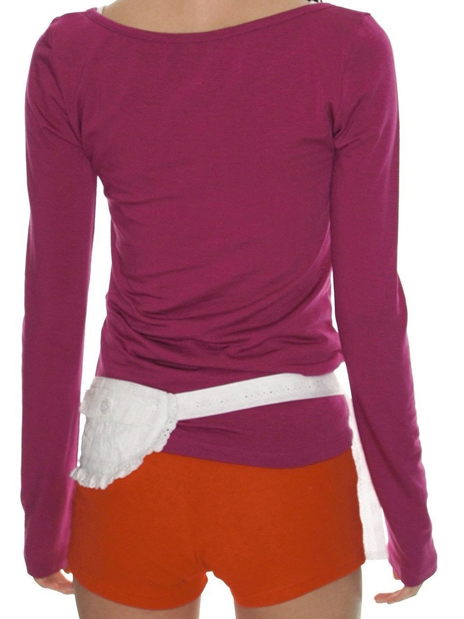 【CRANK】COTTON LACE APRON BELT