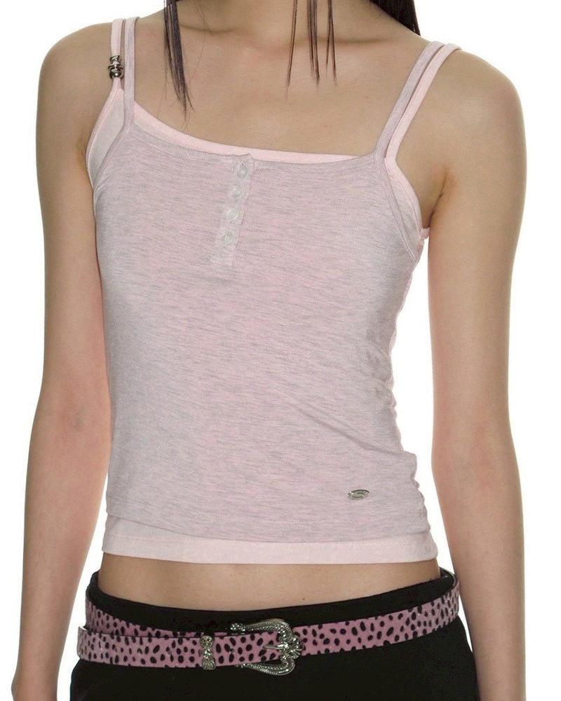 【CRANK】METAL STRAP SLEEVELESS SET