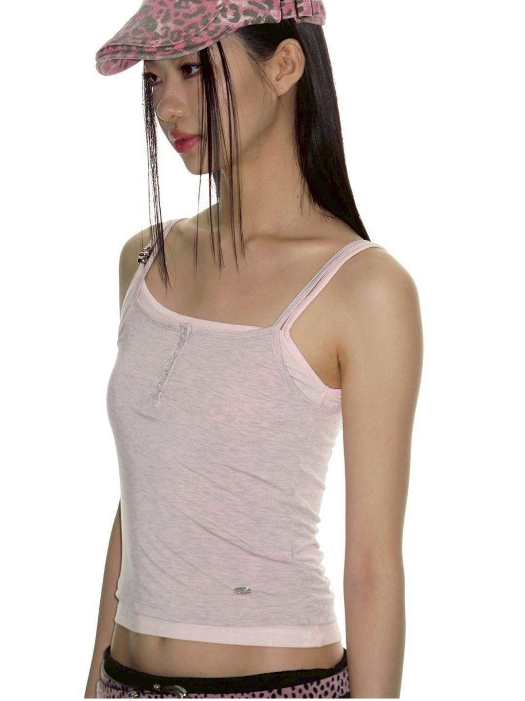 【CRANK】METAL STRAP SLEEVELESS SET
