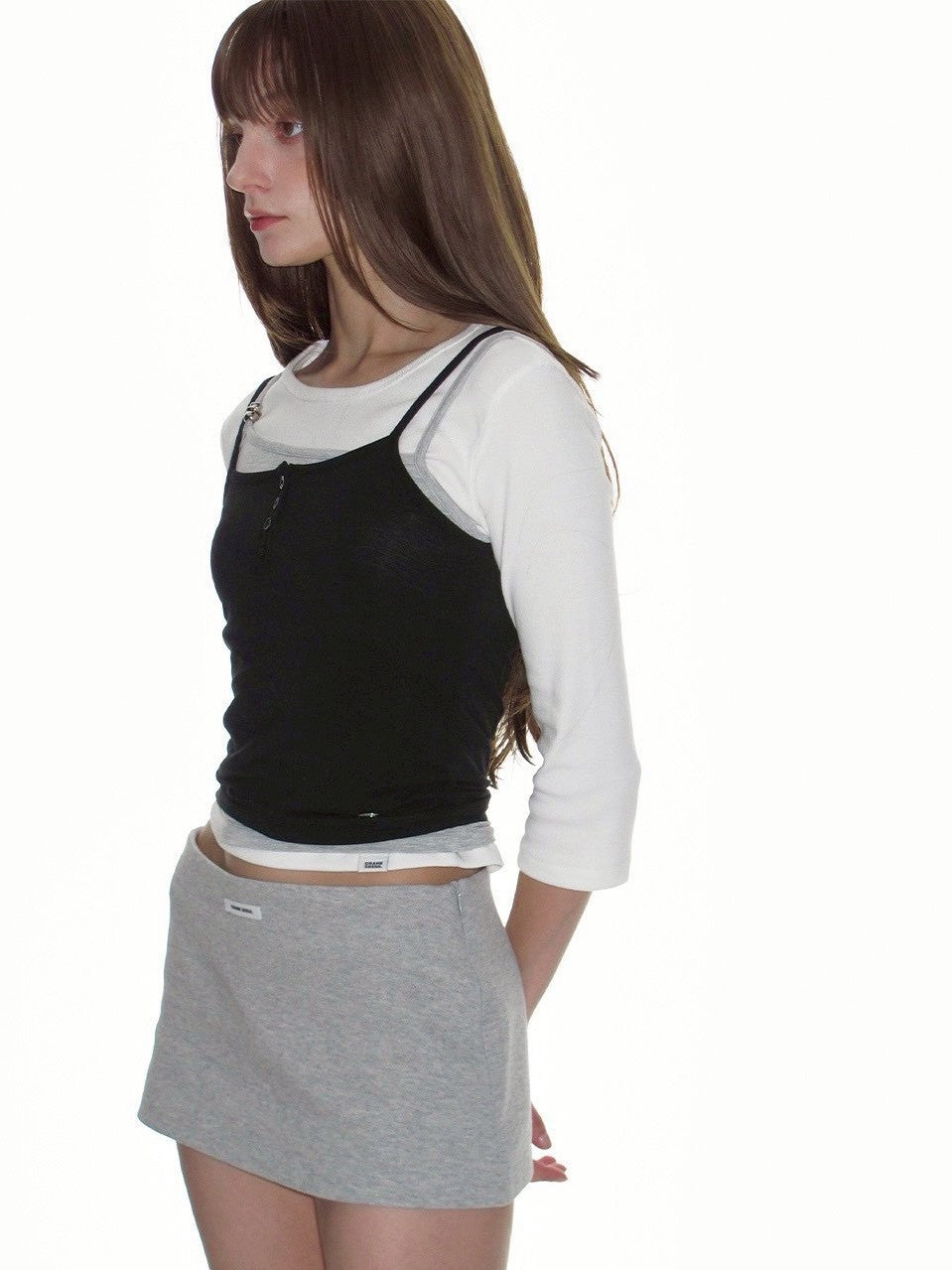 【CRANK】METAL STRAP SLEEVELESS SET