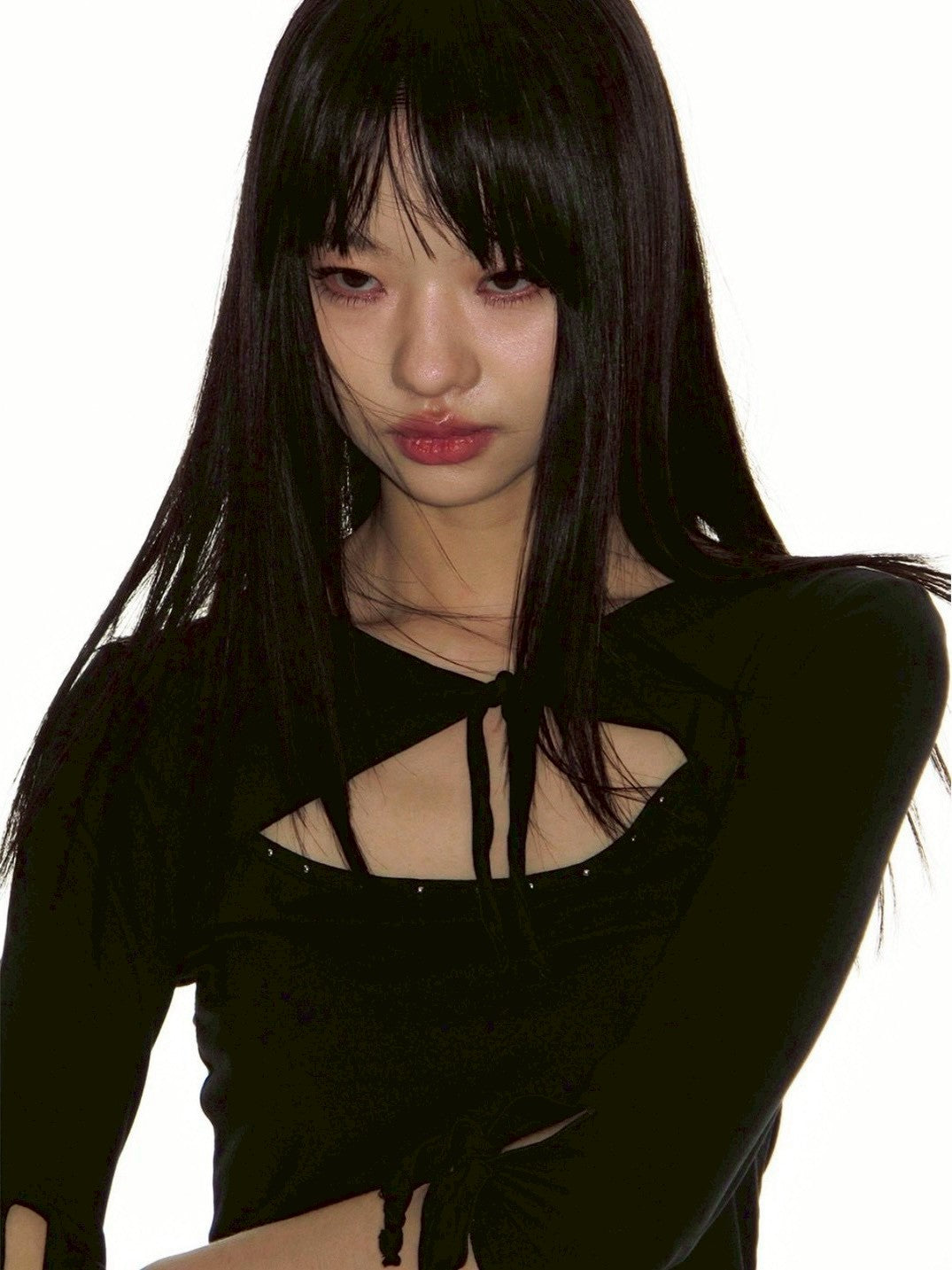 【CRANK】STUD TIE TOP