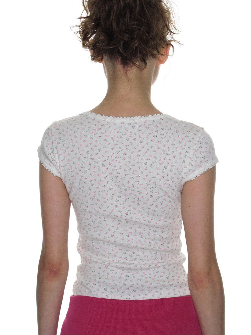 【CRANK】SCALLOPED FLORAL EYELET TOP