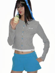 【CRANK】MULTI BUTTON CARDIGAN