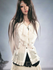 【Cest Nous】Ruffle Blouse