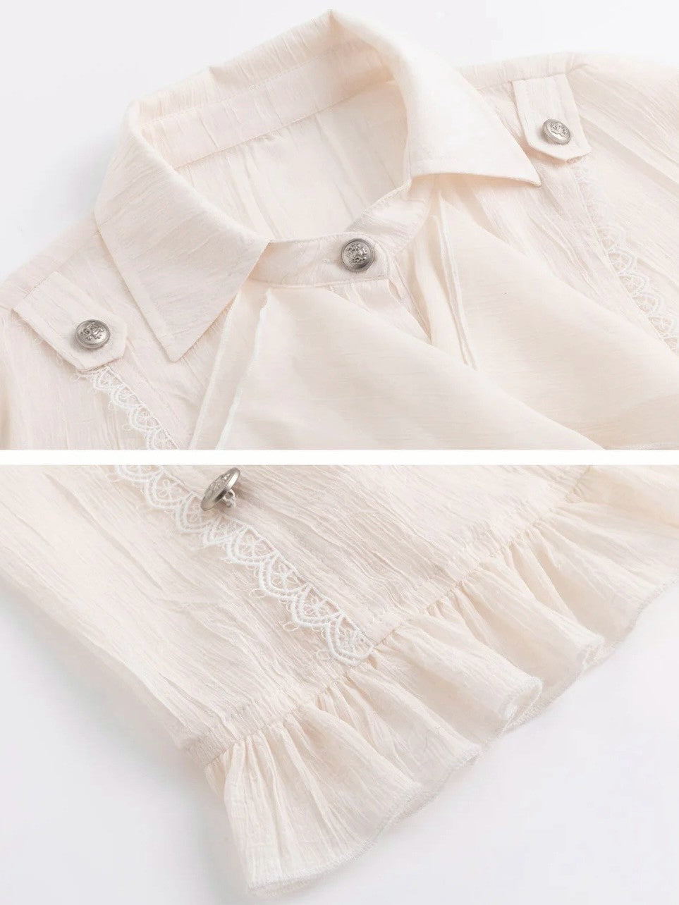 【Cest Nous】Ruffle Blouse