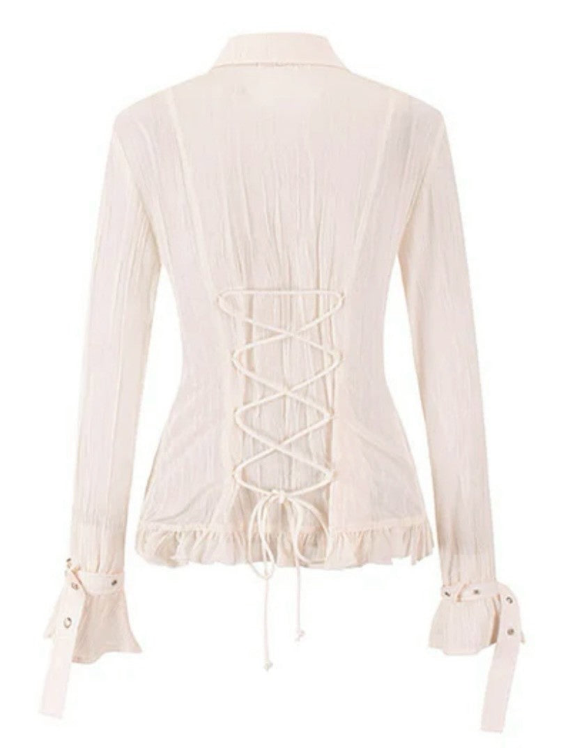 【Cest Nous】Ruffle Blouse