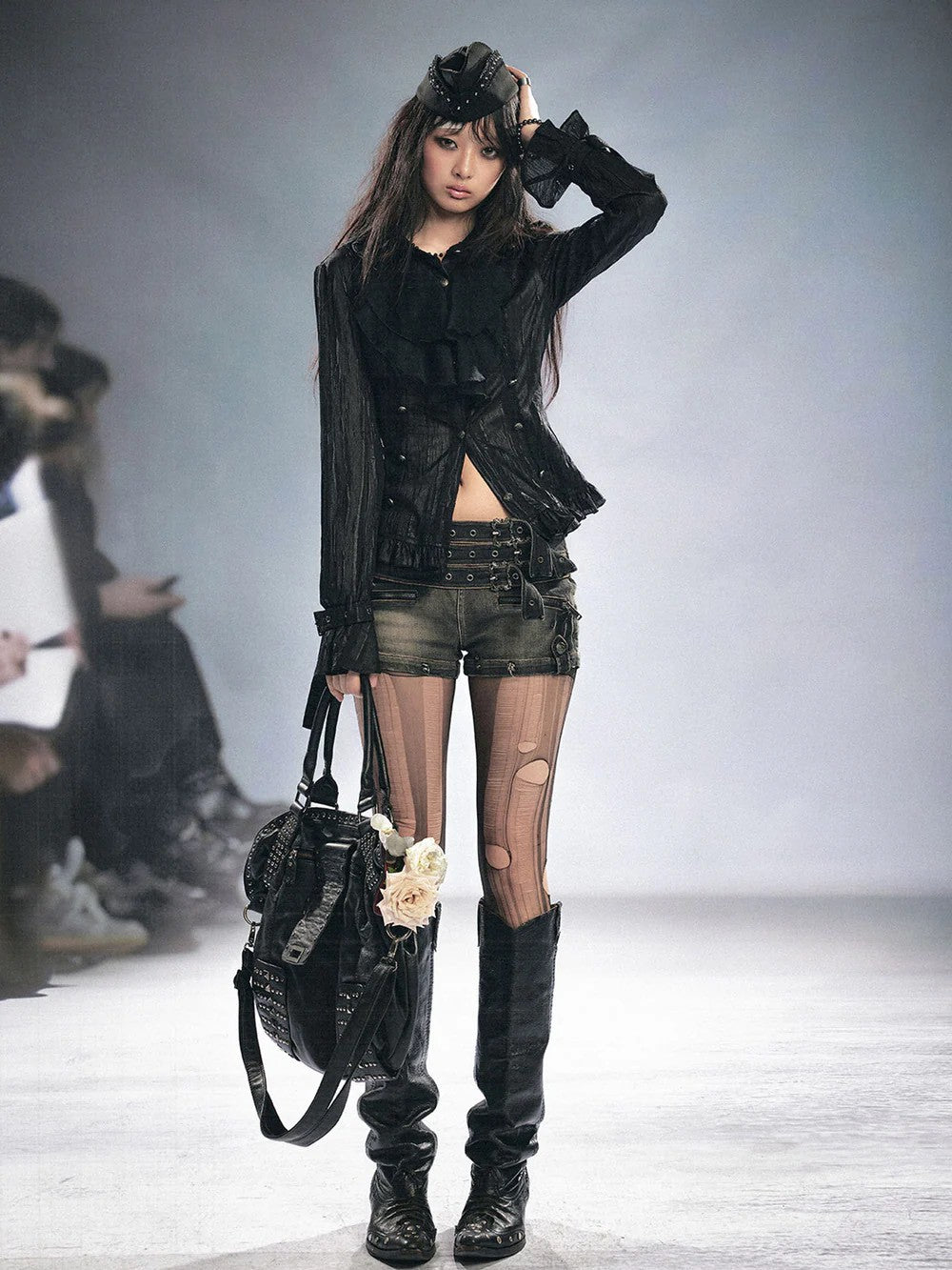 【Cest Nous】Ruffle Blouse