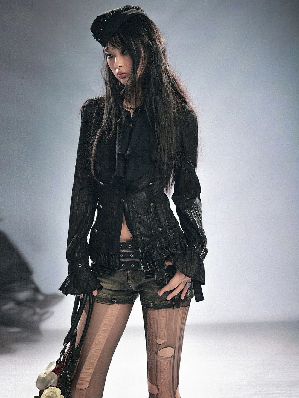【Cest Nous】Ruffle Blouse