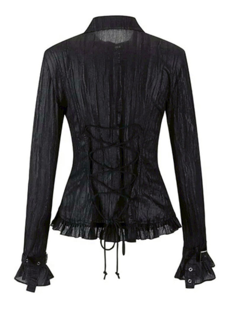 【Cest Nous】Ruffle Blouse