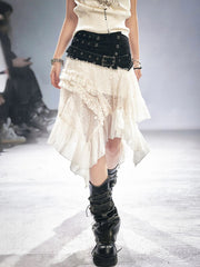 【Cest Nous】Lace Midi Skirt