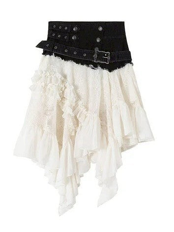 【Cest Nous】Lace Midi Skirt