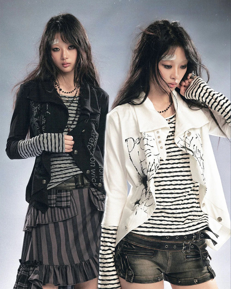 【Cest Nous】Graffiti Hussar T-Shirt