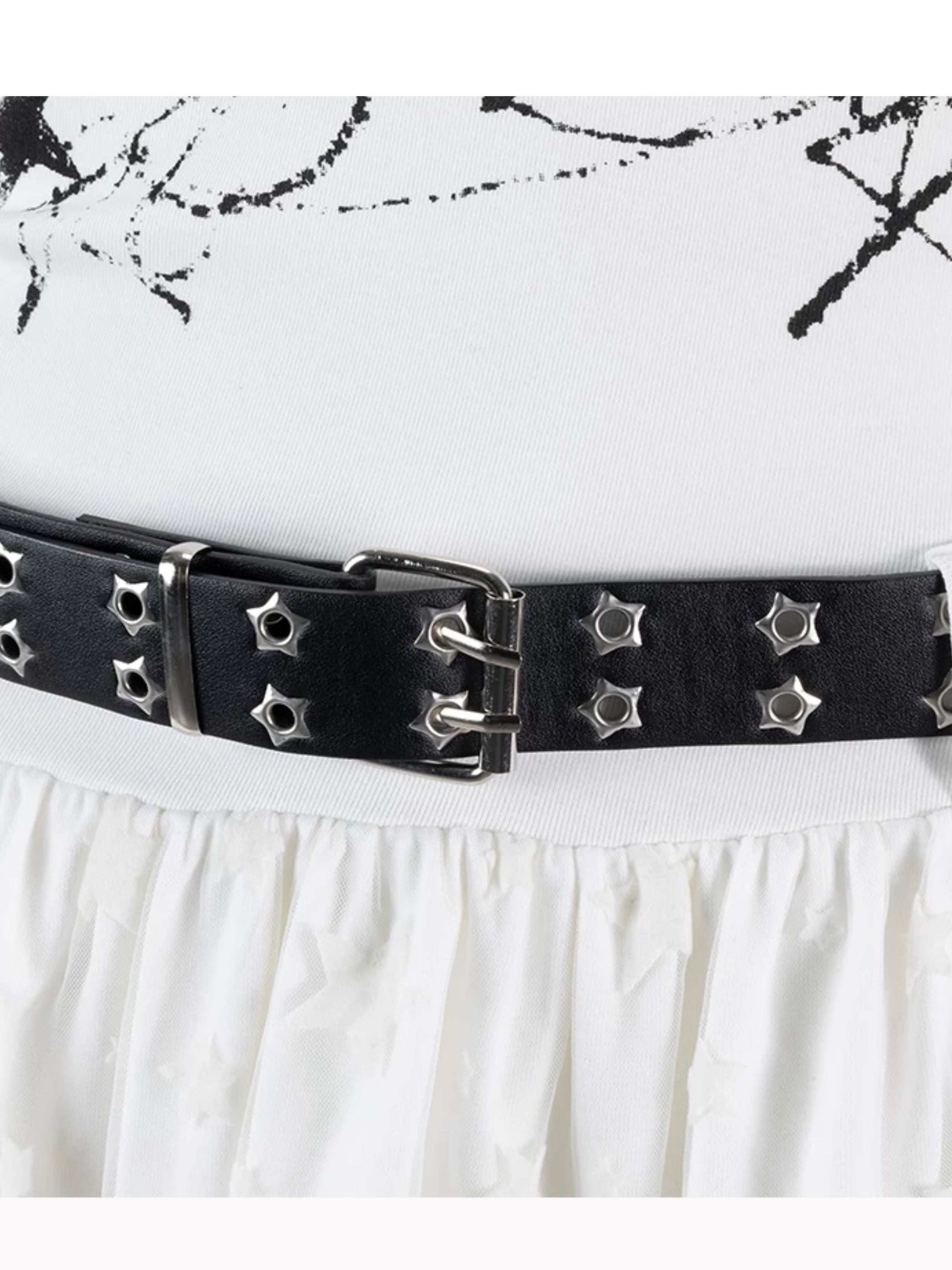 【Cest Nous】Graffiti Star Dress