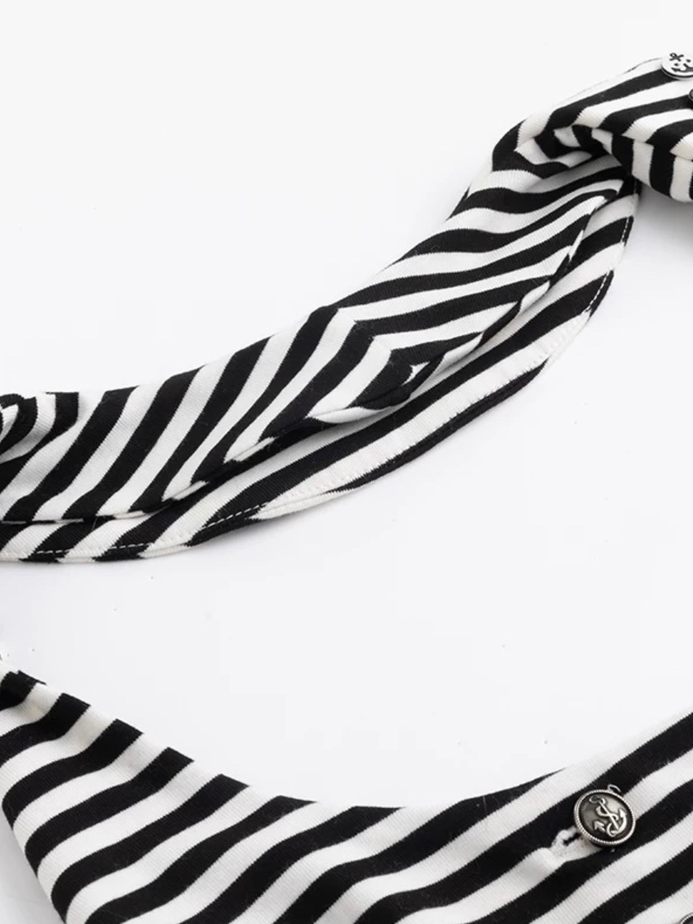 【Cest Nous】Striped Button 
Tank Top