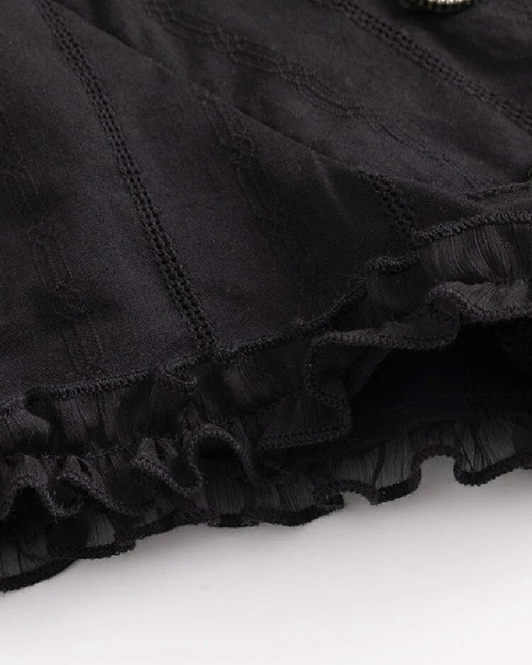 【Cest Nous】Napoleon Two-Piece Top Set
