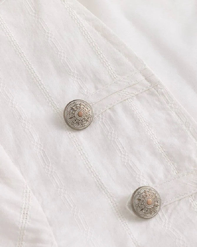 【Cest Nous】Napoleon Two-Piece Top Set