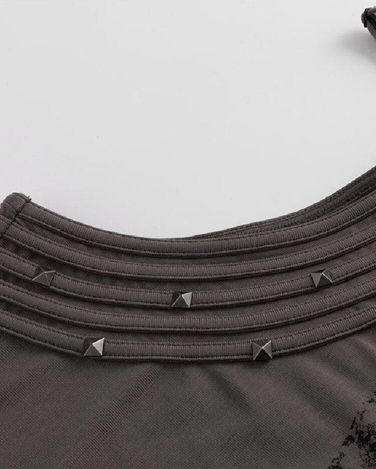 【Cest Nous】Tassel & Rivet T-shirt