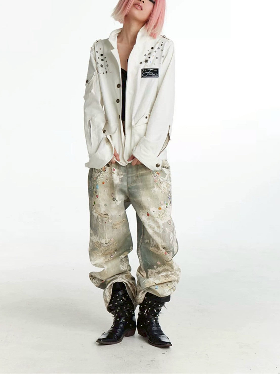 【DND4DES】All-Over Lace Pants