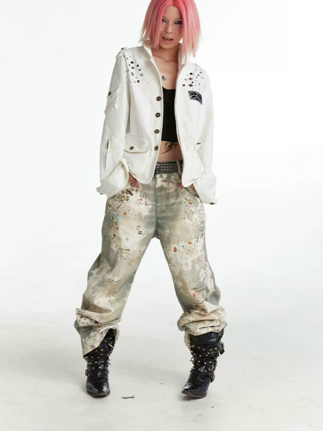 【DND4DES】All-Over Lace Pants