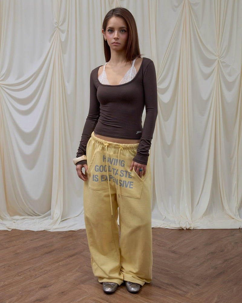 【EYEER】Pouch Pocket Sweatpants