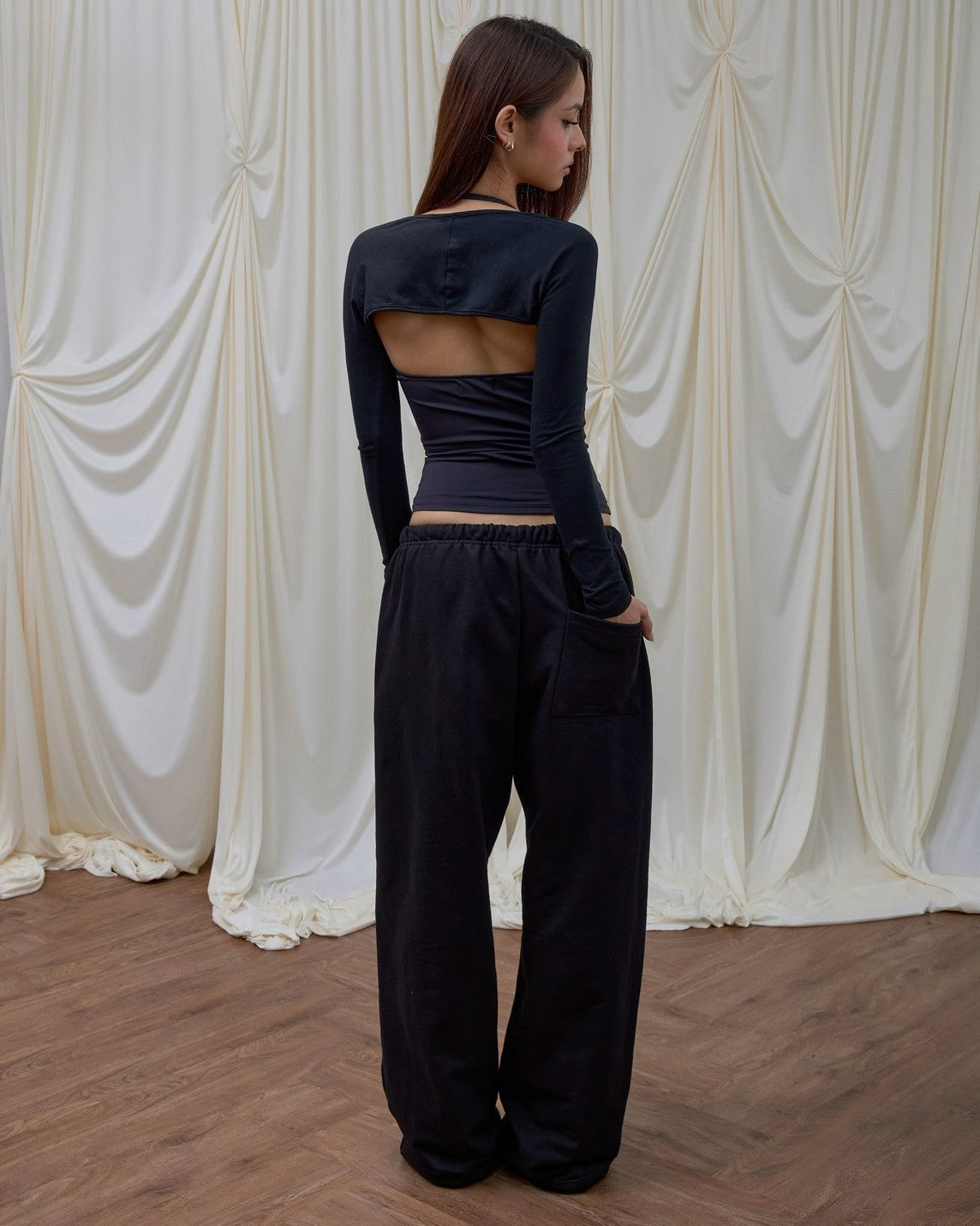 【EYEER】Pouch Pocket Sweatpants