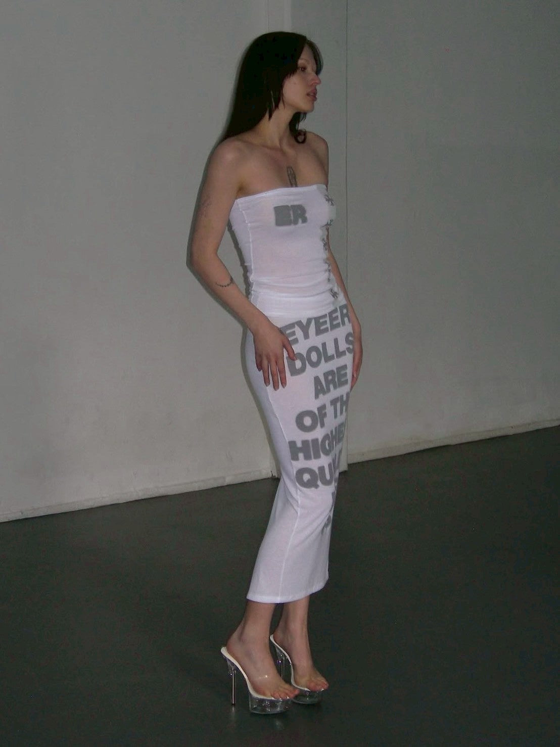 【EYEER】See Through Tube Top