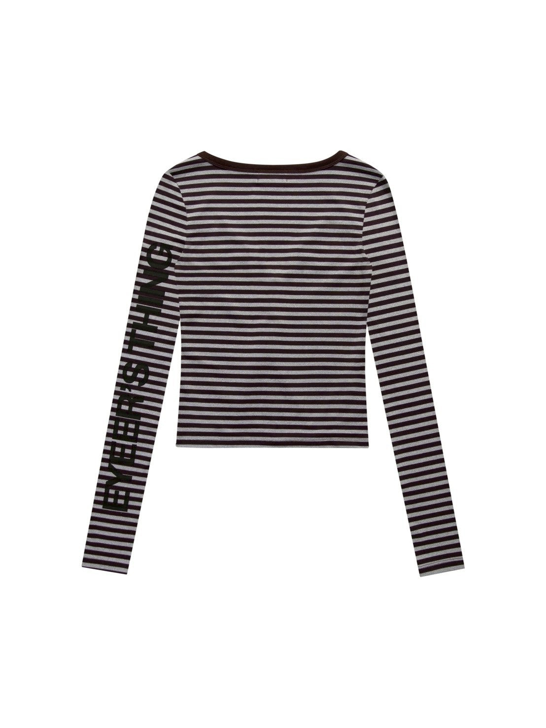 【EYEER】02 Logo Button Long Sleeve