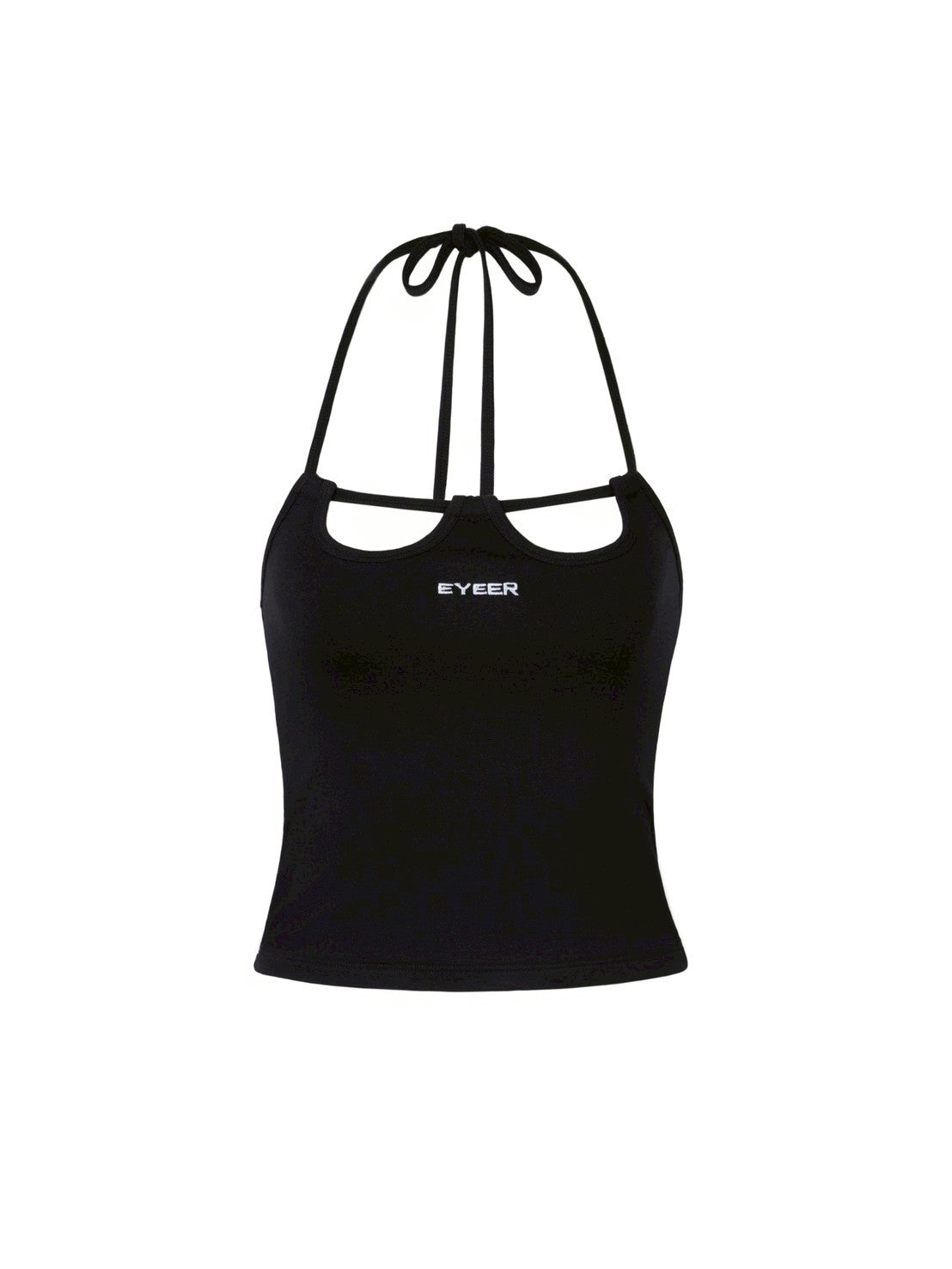 【EYEER】Front Cut-out String Top