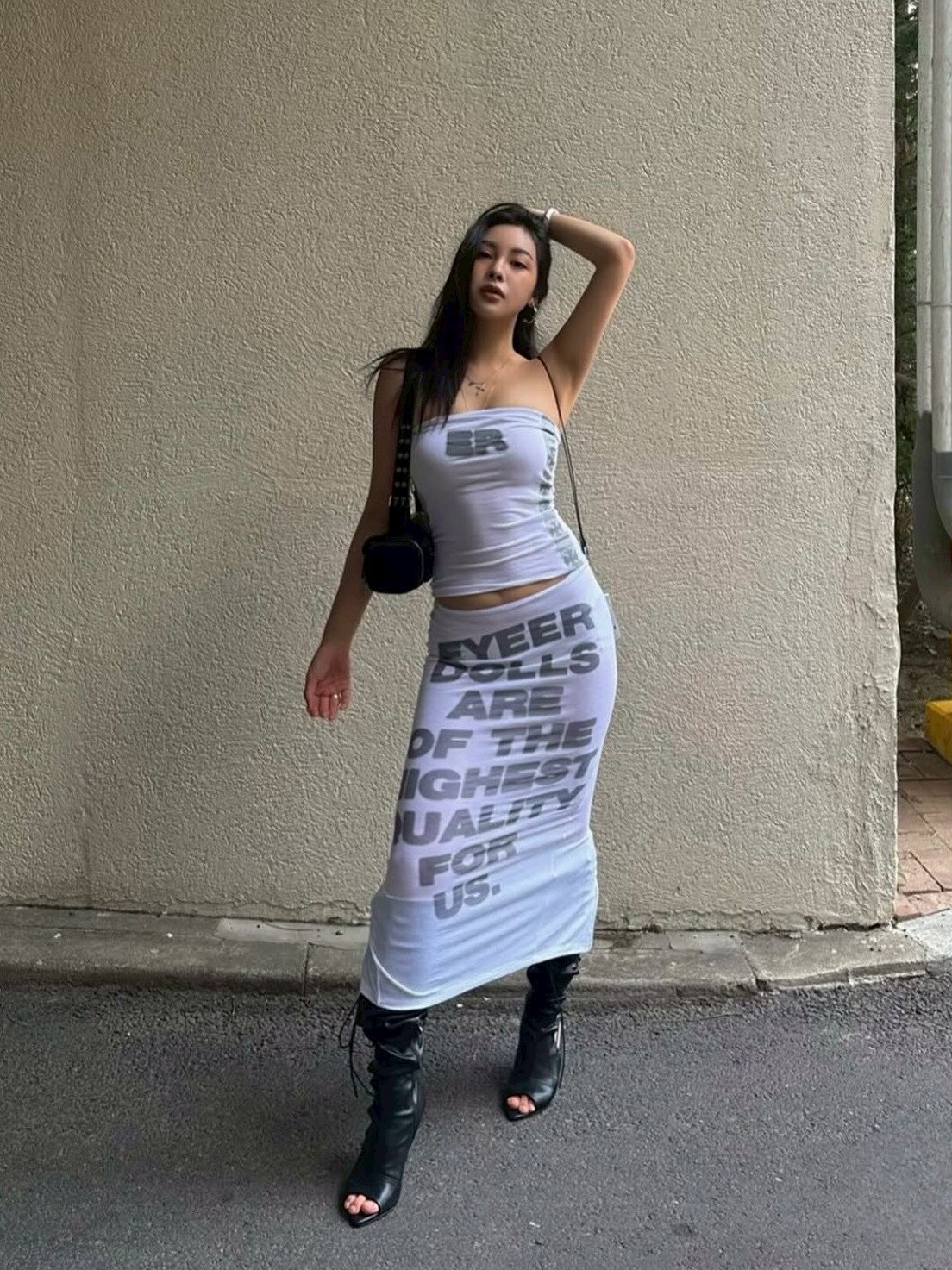 【EYEER】See Through Tube Top